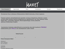 Tablet Screenshot of pkmaret.com